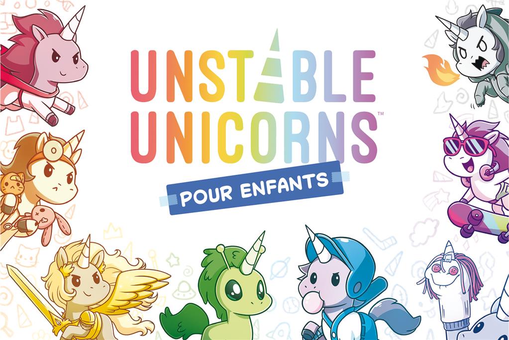 Jeu de Cartes Unstable Unicorns - Pour Enfants Enfant - UltraJeux