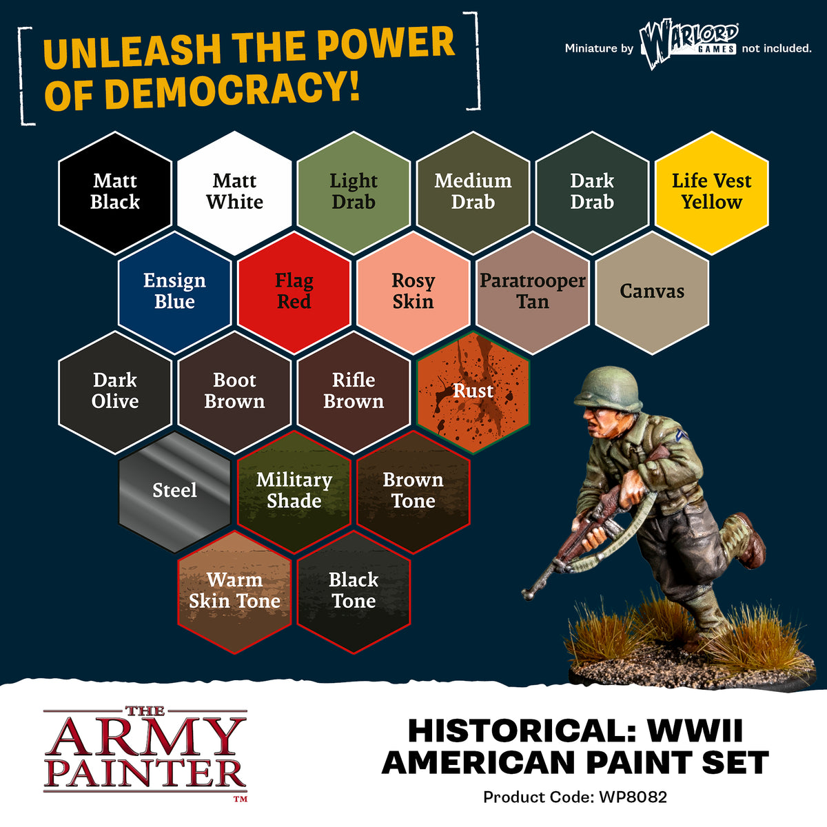 Army Painter Historical : WWII American 123JEUX Army Painter Historical : WWII American 123JEUX