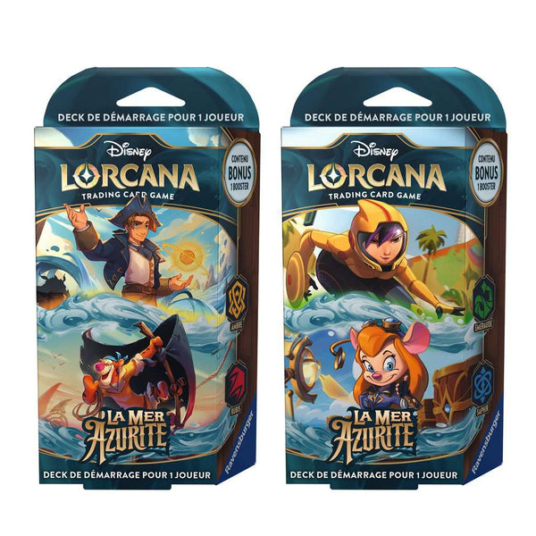 Disney Lorcana Set 6 - deck de démarrage Émeraude & Saphir (EN STOCK)