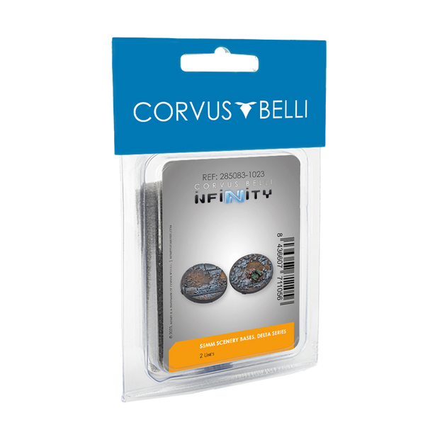 Infinity - 55mm Scenery Bases, Delta Series