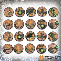 TT Combat -   28mm Tomb World Bases