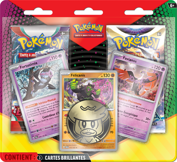 Pokémon : Pack 2 boosters Mars 2025 (Blister)(EN STOCK)