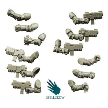 Changed Knights Hands with Rapid Guns