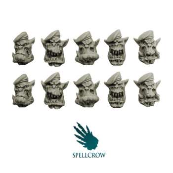 Green Berets Orcs Heads