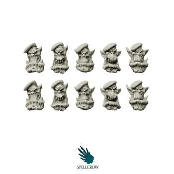 Bulky Orcs Green Berets Heads