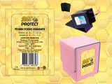DeckBox Commander Premium ROSE-GRIS Beeprotect