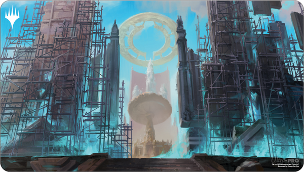 MTG : Playmat Ravnica Remastered Azorius Senate