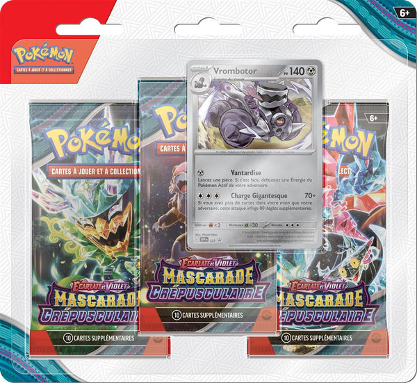 Pokémon EV06 : pack 3 boosters VROMBOTOR