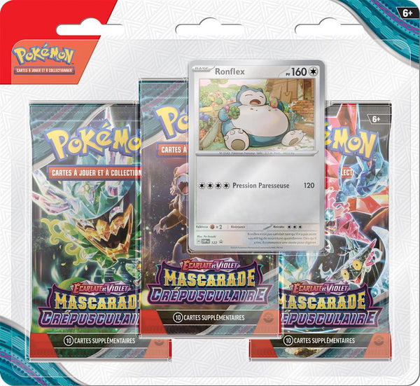 Pokémon EV06 : pack 3 boosters RONFLEX