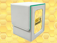 DeckBox Commander Premium BLANC-VERT Beeprotect