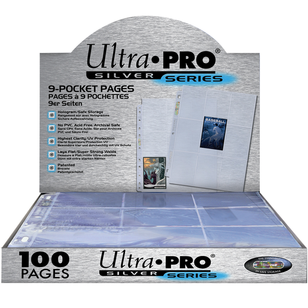 Ultra PRO : 100 feuilles de classeur Silver
