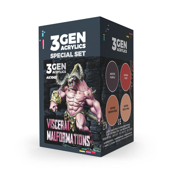 WARGAME SET. VISCERAL MALFORMATIONS.