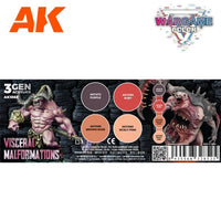 WARGAME SET. VISCERAL MALFORMATIONS.