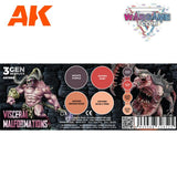 WARGAME SET. VISCERAL MALFORMATIONS.