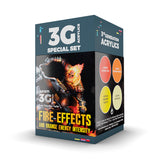 WARGAME COLOR SET. FIRE EFFECTS.