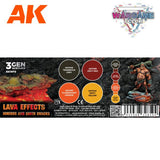 WARGAME COLOR SET LAVA EFFECTS.