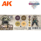 WARGAME COLOR SET. ZOMBIE SKIN.