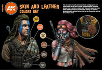 Skin And Leather Colors Set