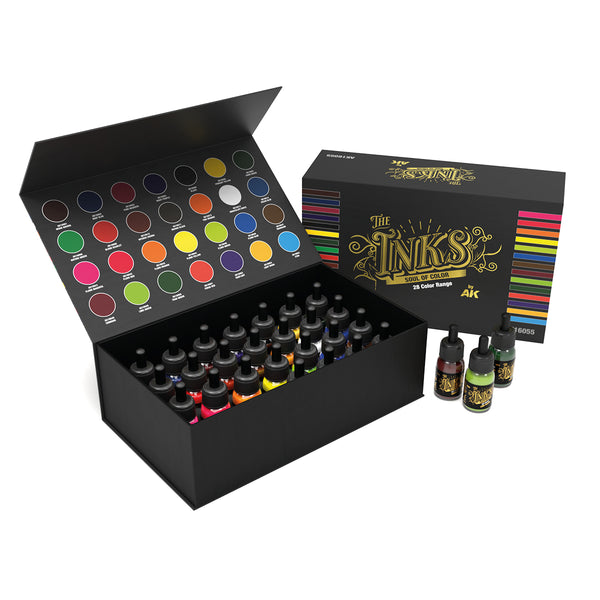 SPECIAL BOX FULL RANGE THE INKS (28 colors X 30 ml)