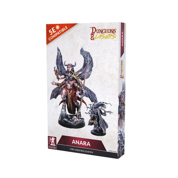 Dungeons & Lasers - Figurines - ANARA - THE UNDYING QUEEN (Sortie en juin 2025)