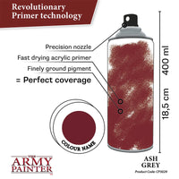 Army Painter - Bombes - Colour Primer - Ash Grey