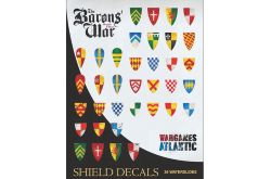 Barons’ War Shield Decals (EN STOCK)