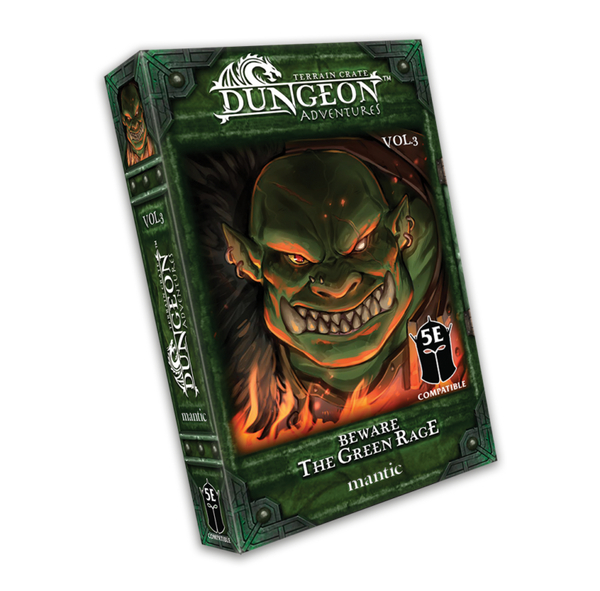 Dungeon Adventures -Vol 3: Beware The Green Rage (PRE-COMMANDE Sortie en mai 2023)