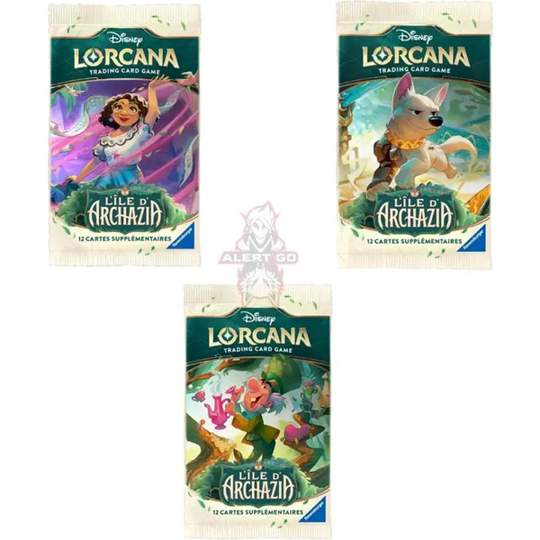 Disney Lorcana S7 L'ïle d'Archazia : Booster à l'unité (PRECOMMANDE SORTIE OFFICIELLE LE 21-03)