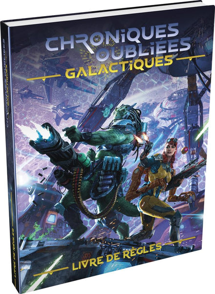 Chroniques Oubliées Galactiques : Livre de règles Deluxe (frais de port gratuit)