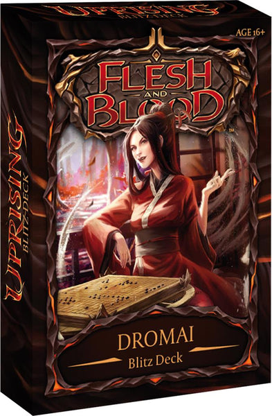 Flesh and Blood  : Uprising Blitz Deck DROMAI en Anglais (EN STOCK)