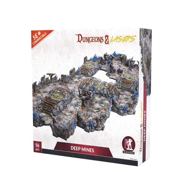 Dungeons & Lasers - Décors - DEEP MINES (Sortie en juin 2025)