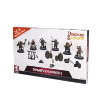 Dungeons & Lasers - Figurines - DWARVEN MINERS (Sortie en juin 2025)