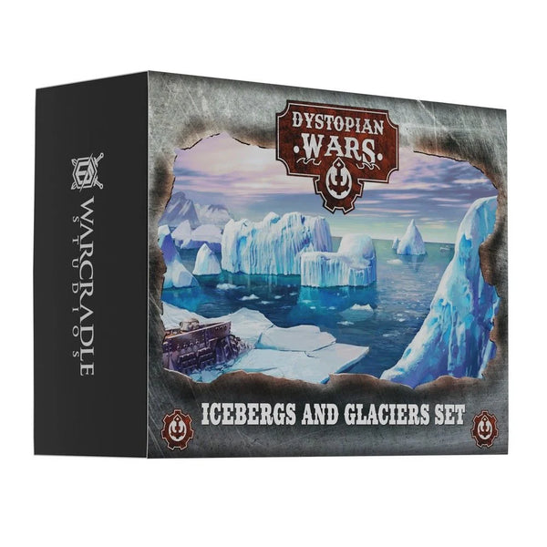 Dystopian Wars- Icebergs and Glaciers set en Anglais
