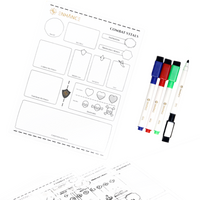 Fiche de personnage acrylique Enhance