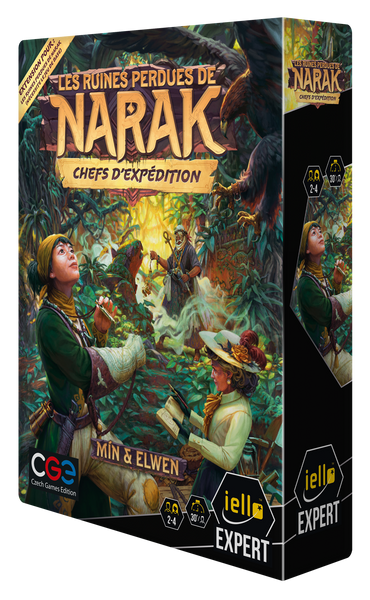 LES RUINES PERDUES DE NARAK  Chefs d'expédition (extension)(EN STOCK)(PROMOTION)