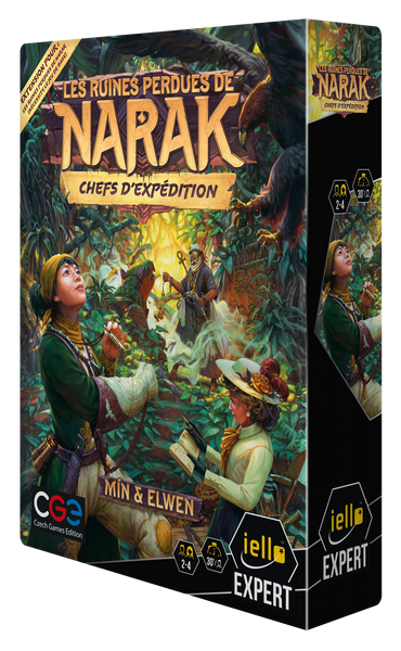 LES RUINES PERDUES DE NARAK  Chefs d'expédition (extension)(EN STOCK)