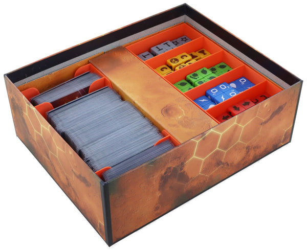 Feldherr Organizer Insert pour Terraforming Mars : The Dice Game - boîte de jeu principale