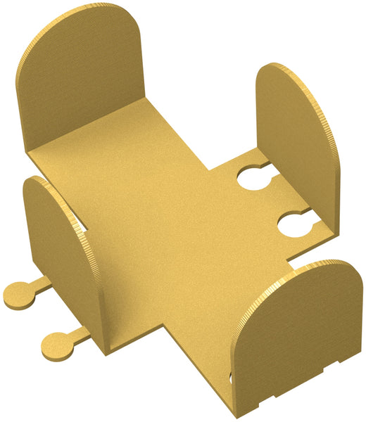 Lot de 3 porte-cartes Feldherr pour Dominion - cartes de base du trésor.