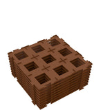 Carcassonne Carreau de terrain 9 pieces