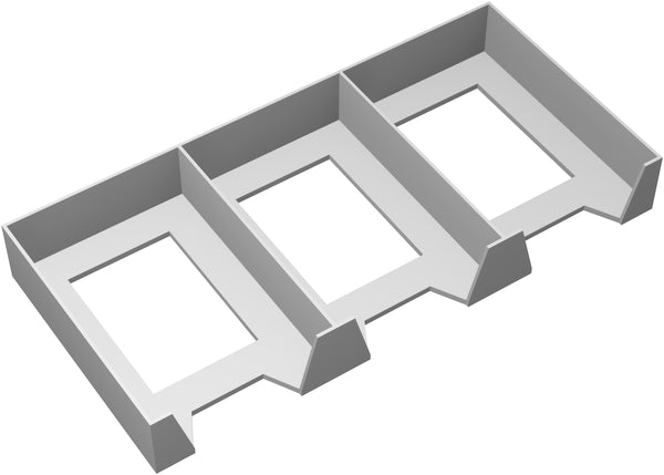 Porte-cartes Feldherr pour cartes de jeu au format Mini European Board Game - 120 cartes - 3 compartiments