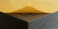 500 mm x 250 mm x 70 mm - Raster 20 mm - Pick and Pluck / Plateau mousse pré-cubé auto-adhésif