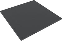 300 mm x 300 mm x 10 mm mousse surmoulage / fond / couche