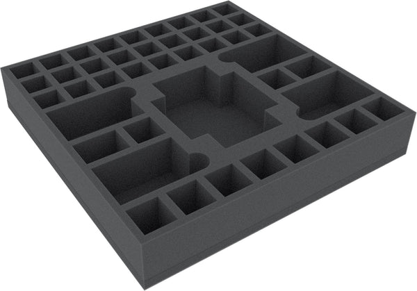 AGDK050BO 295 mm x 295 mm x 50 mm plateau en mousse pour boîtes de jeux de société