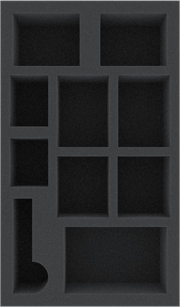 BBGR055BO 238 mm x 140 mm x 55 mm plateau en mousse pour boîtes de jeux de société