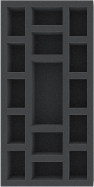 BEMEBN040BO 285 mm x 142,5 mm x 40 mm plateau en mousse pour boîtes de jeux de société