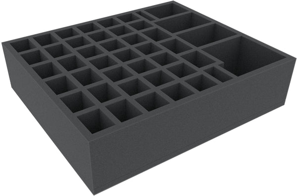 BGMEMagnetic Box85BO Plateau en mousse pour jeux de société 350 mm x 300 mm x 85 mm - 44 compartiments