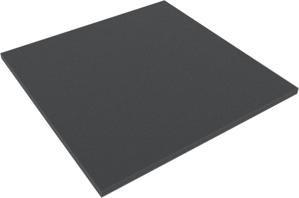 265 mm x 265 mm x 4 mm mousse surmoulage / fond / couche