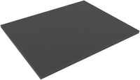 370 mm x 292 mm x 4 mm surmoulage / couche de mousse