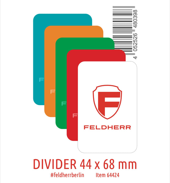 Séparateur de cartes Feldherr 44 x 68 mm
