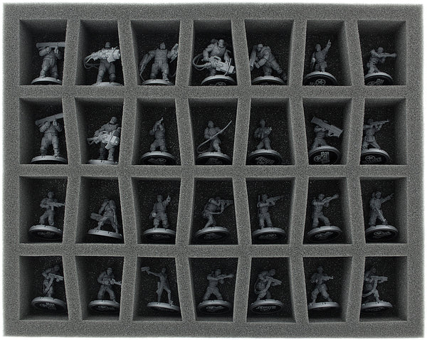 FS050A080 Plateau en mousse Feldherr pour Dust 1947 - 28 compartiments